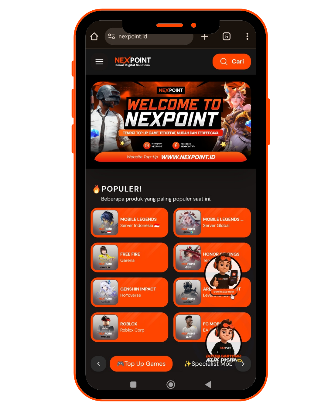 NEXPOINT Screenshot 1